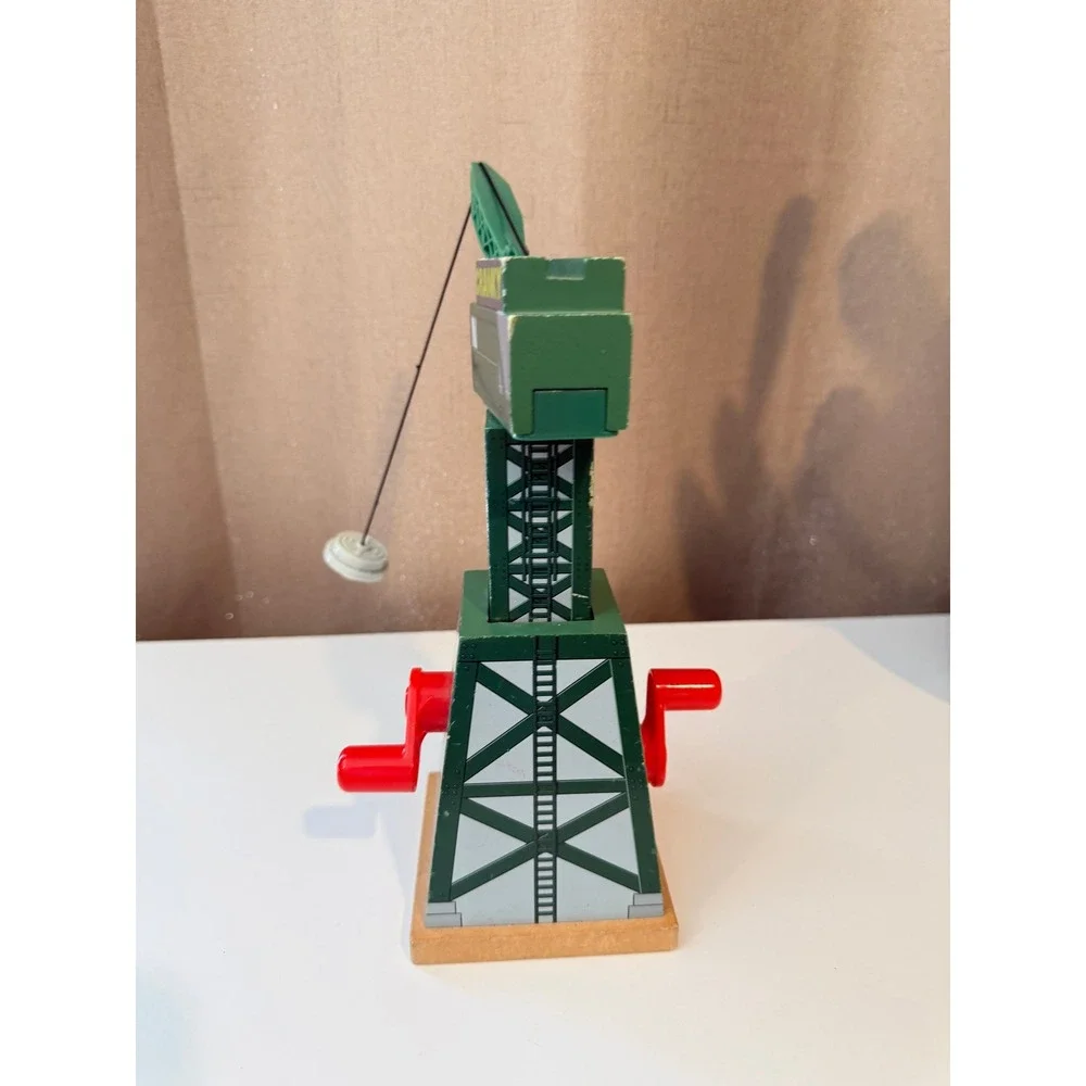 Thomas & Friends Wooden Railway Cranky the Crane Magnetic Toy Mattel Y4368 2012